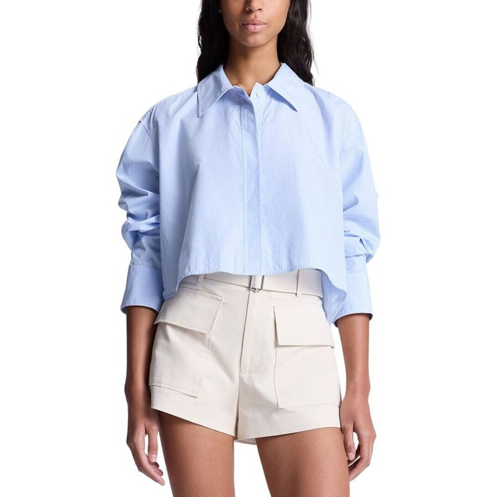 A.L.C. Womens  Maude Top, Blue